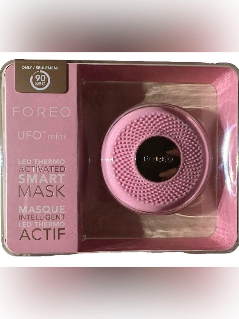 Sealed FOREO UFO LED Thermo Smart Mask Pearl Pink new in box